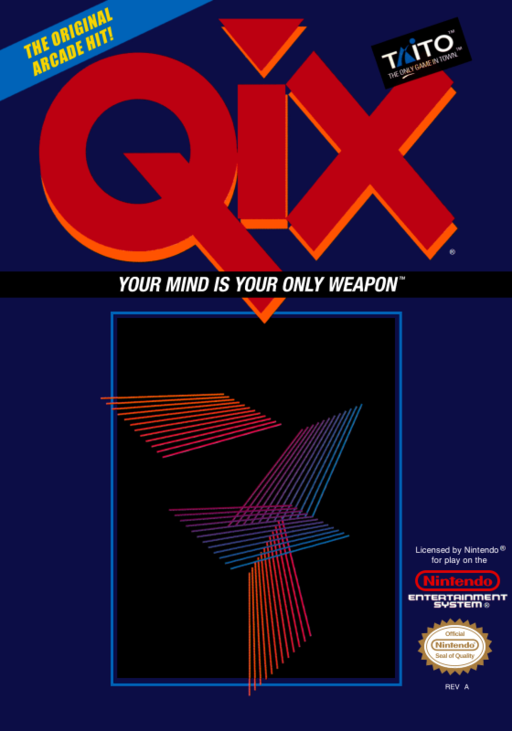QIX (USA) box art